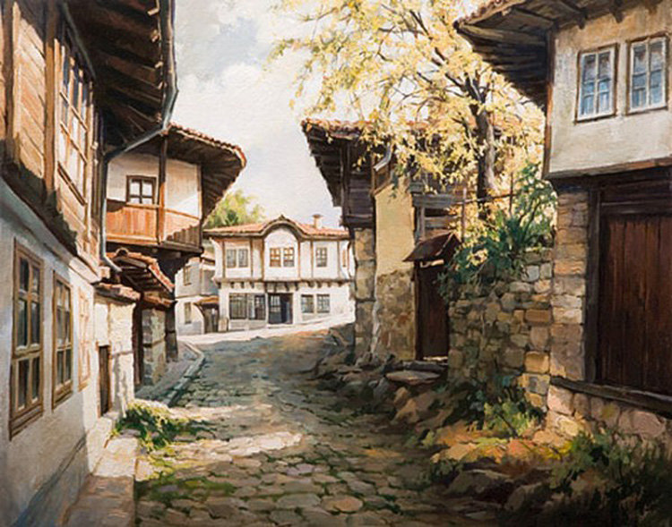 Янко Янев - Български къщи - оригинал