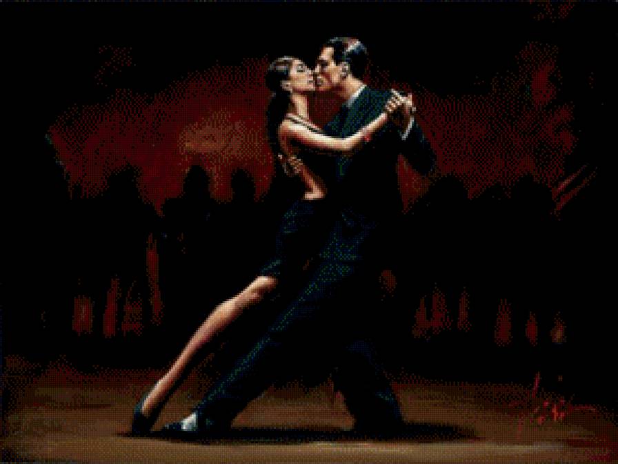 2 - танец, танго, пара, аргентина, фабиан перес - предпросмотр