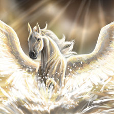 Схема вышивки «Пегас»