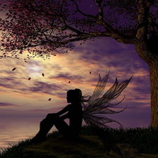 Схема вышивки «фея»