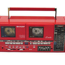 Схема вышивки «магнитофон»