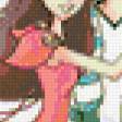 Предпросмотр схемы вышивки «влюблённые» (№889542)