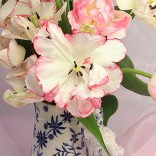 Схема вышивки «цветы»