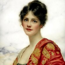 Схема вышивки «William Clarke Wontner (1857-1930) - Esme, 1919»