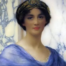 Схема вышивки «William Clarke Wontner (1857-1930) - A classical beauty»