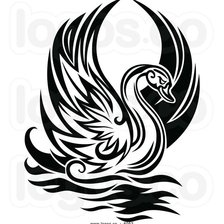 Схема вышивки «Hun»