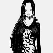 Схема вышивки «боа хэнкок»