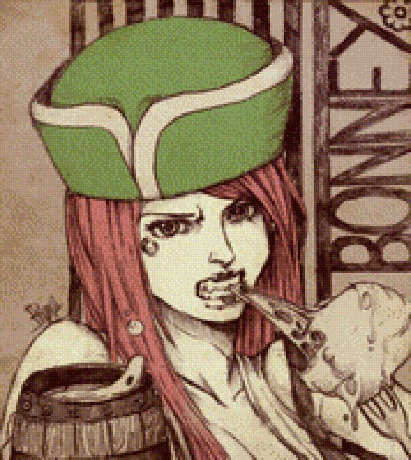 Бонни "обжора" - аниме, ван пис, бонни - предпросмотр