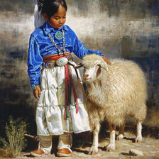 Karen Noles - Индианско момиче