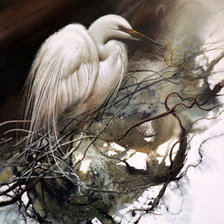 Схема вышивки «Lee Bogle - Night Watch»