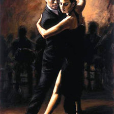 Схема вышивки «танго»