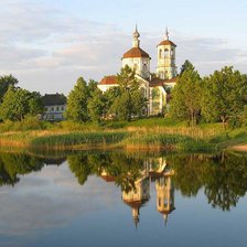 Схема вышивки «летний пейзаж»