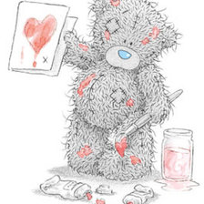 мишка художник