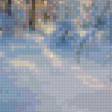 Предпросмотр схемы вышивки «зимний лес» (№890510)