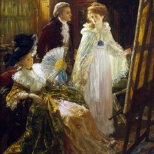 Схема вышивки «Мисс Ангел»