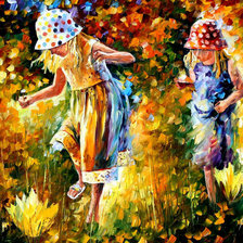 Схема вышивки «подружки»