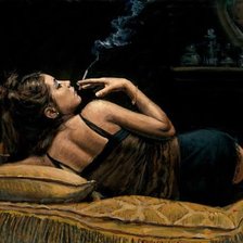 Схема вышивки «соблазн»