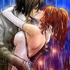 Схема вышивки «поцелуй»