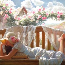 Схема вышивки «за чтением»