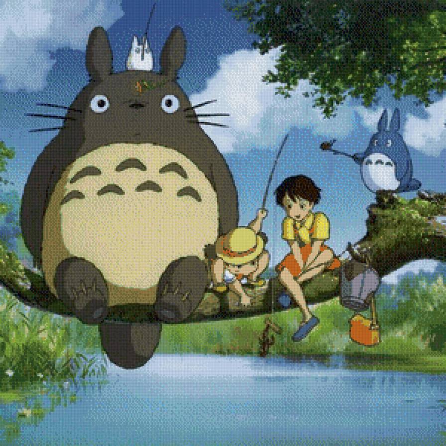 мой сосед тоторо - разное, аниме - предпросмотр
