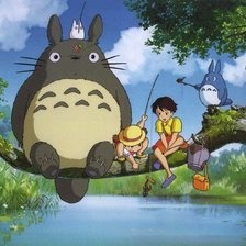 Схема вышивки «мой сосед тоторо»