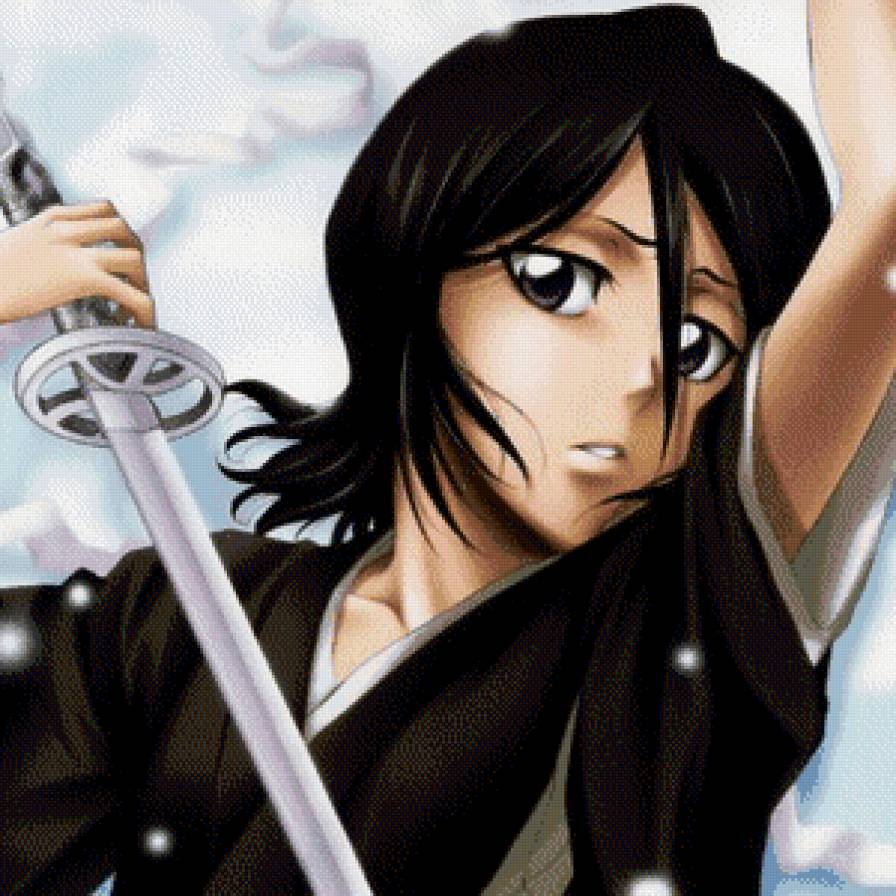 рукия кучики - аниме, блич - предпросмотр