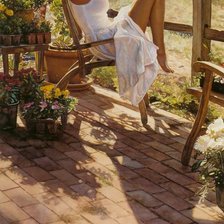 Схема вышивки «стив хенкс"исцеление"»