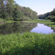 Схема вышивки «летний пейзаж»