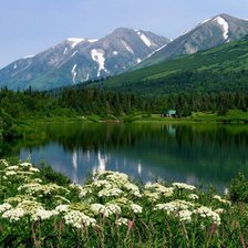 Схема вышивки «горное наст роение»