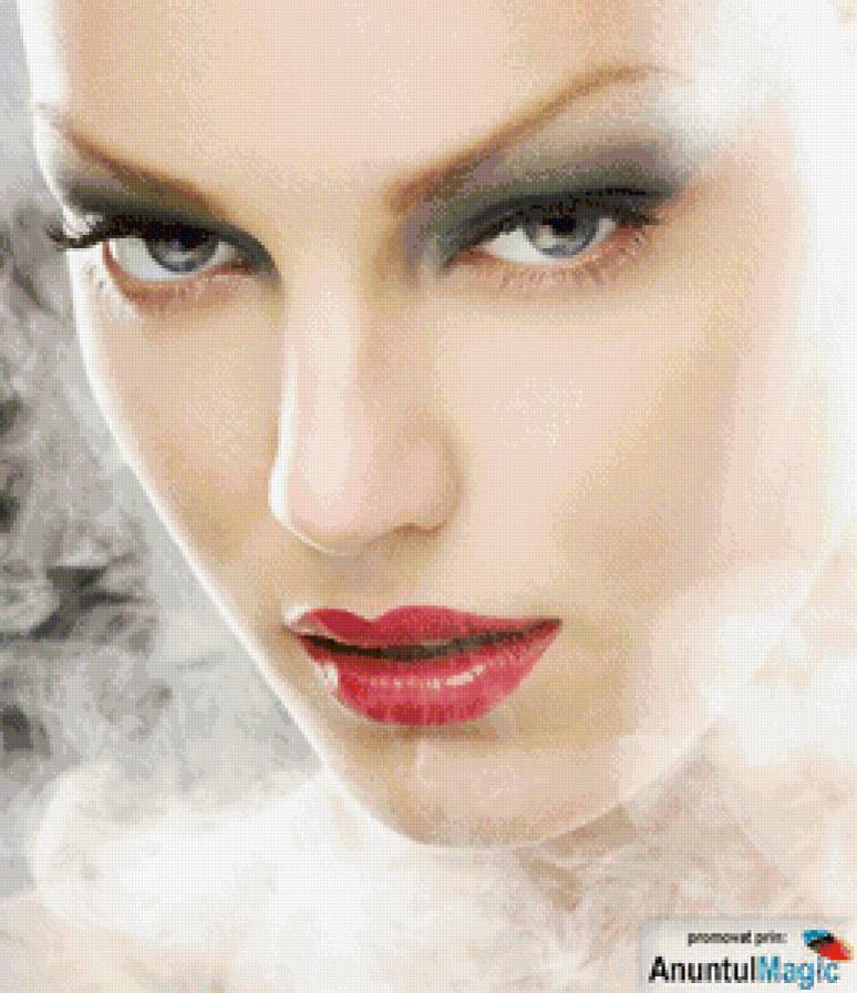 взгляд - девушка, портрет - предпросмотр