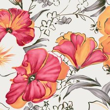 Схема вышивки «Цветы»