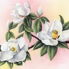 Схема вышивки «Магнолия»