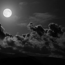 Схема вышивки «ночь»