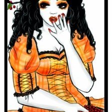 Схема вышивки «семь смертных грехов. Чревоугодие»