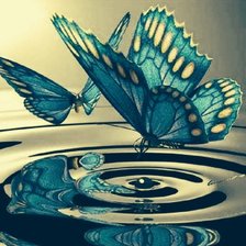 Схема вышивки «Бабочка»