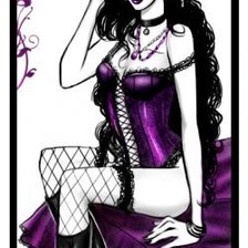 Схема вышивки «семь смертных грехов. Похоть»