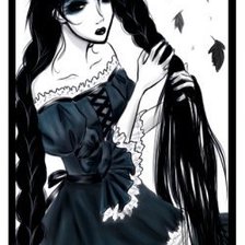 Схема вышивки «семь смертных грехов. Уныние»