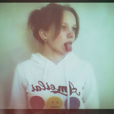 Схема вышивки «Девушка»