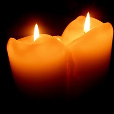 Схема вышивки «Свечи»