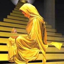 Схема вышивки «мидитируя»