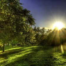 Схема вышивки «в лучах солнца»