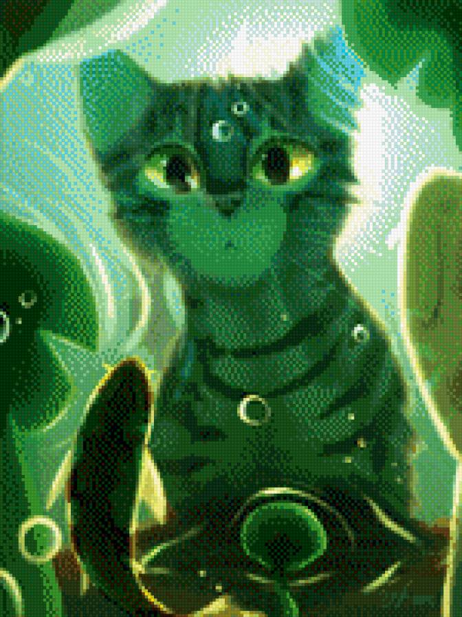 котик - кот, вода, рыба - предпросмотр