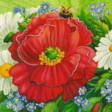 Схема вышивки «мак6»