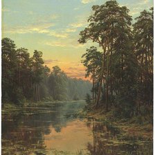 Схема вышивки «летний вечер»