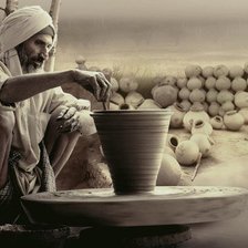 Схема вышивки «гончар»