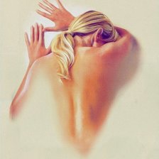 Схема вышивки «девушка»