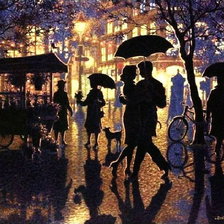 Схема вышивки «встреча»