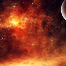 Схема вышивки «планеты»