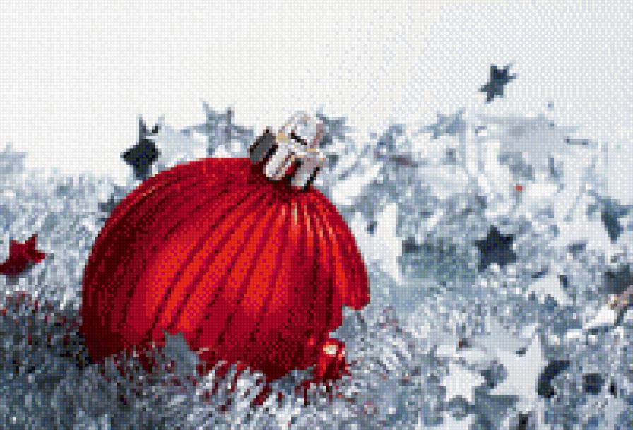 новогодний шарик - шары - предпросмотр