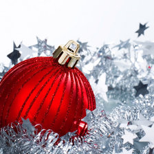 Схема вышивки «новогодний шарик»